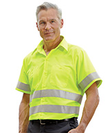 Spotlite LX® High Visibility Short Sleeve Work Shirts