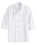 UniWear® 10-Knot 3/4 Sleeve Chef Coats