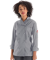 Women's MIMIX™ OilBlok 10-Button Chef Coats