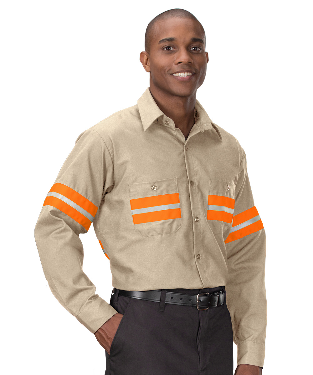 Spotlite LX® Enhanced Visibility Long Sleeve Work Shirts