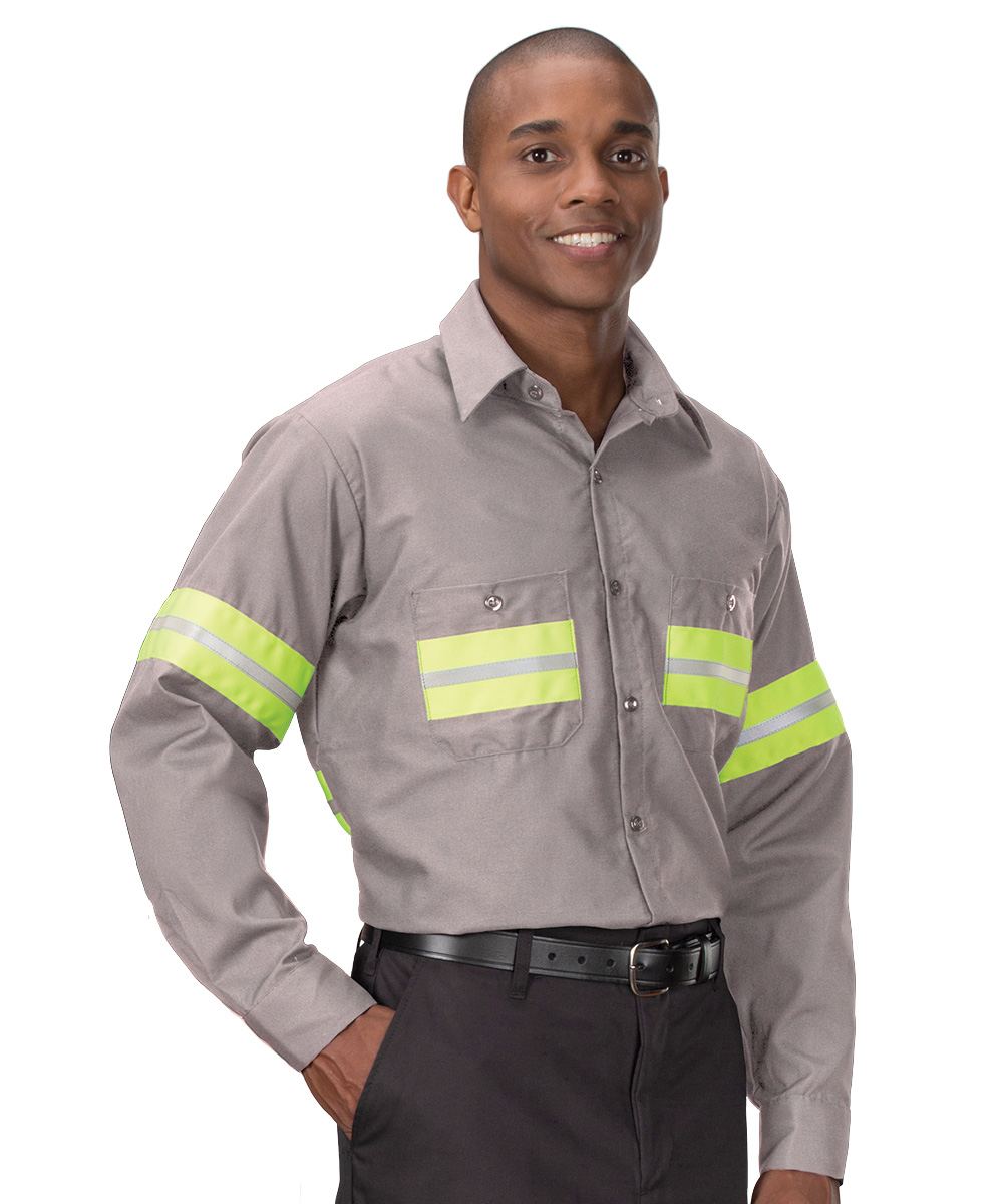 Spotlite LX® Enhanced Visibility Long Sleeve Work Shirts
