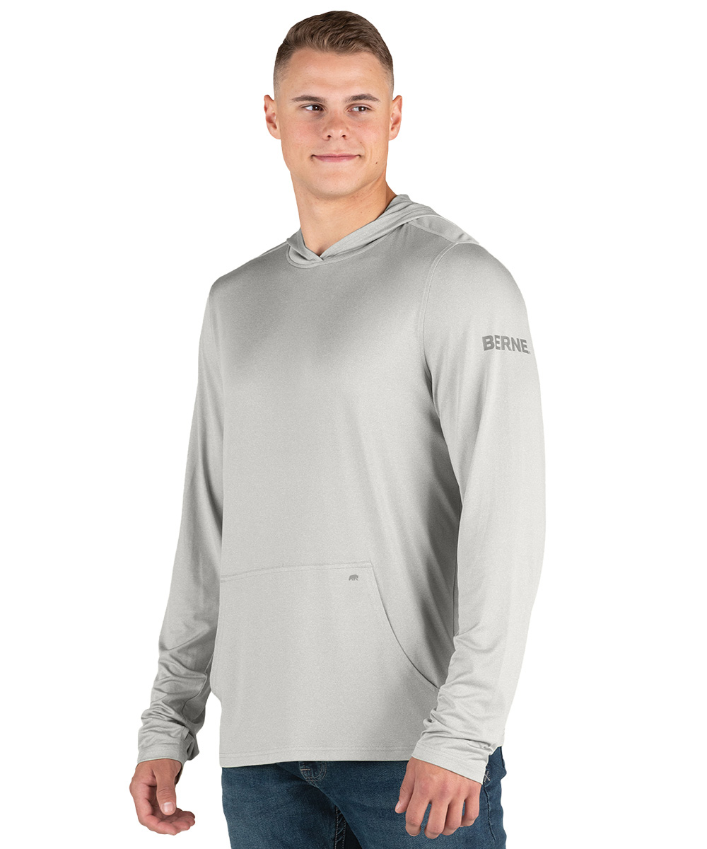 Berne® Long Sleeve Hooded UPF Sun Shirts
