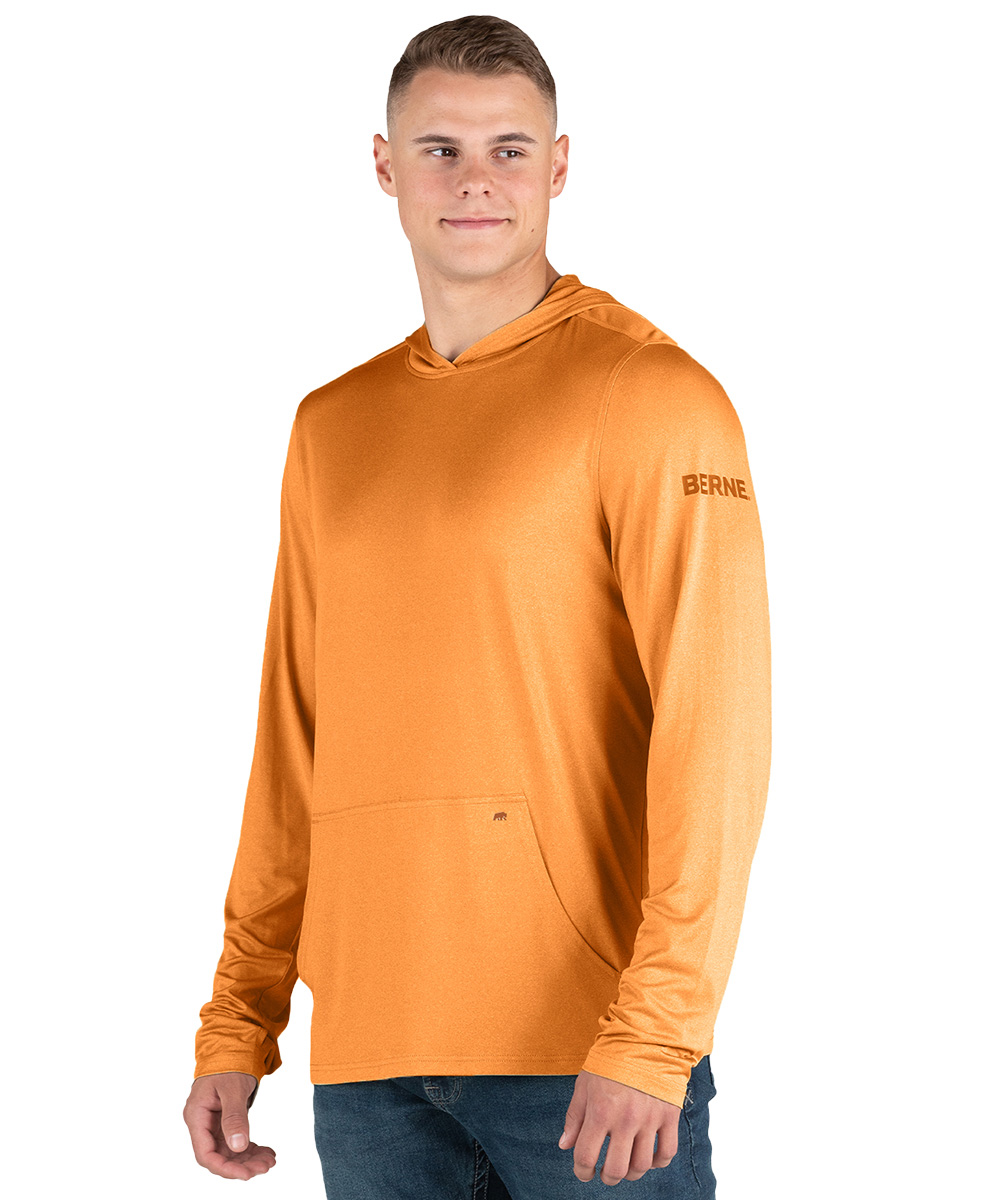 Berne® Long Sleeve Hooded UPF Sun Shirts