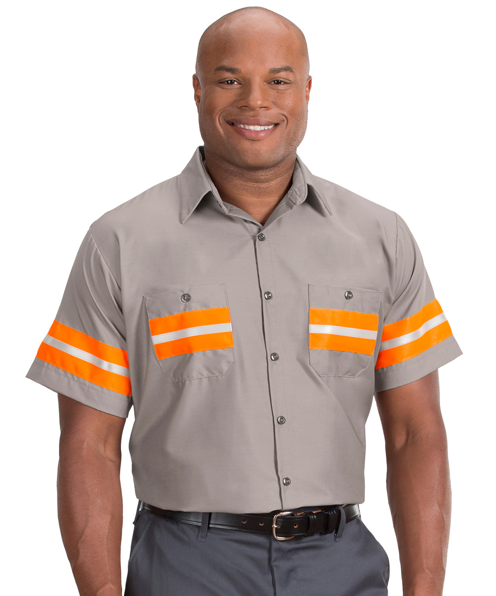 Spotlite LX® Enhanced Visibility Short Sleeve Work Shirts