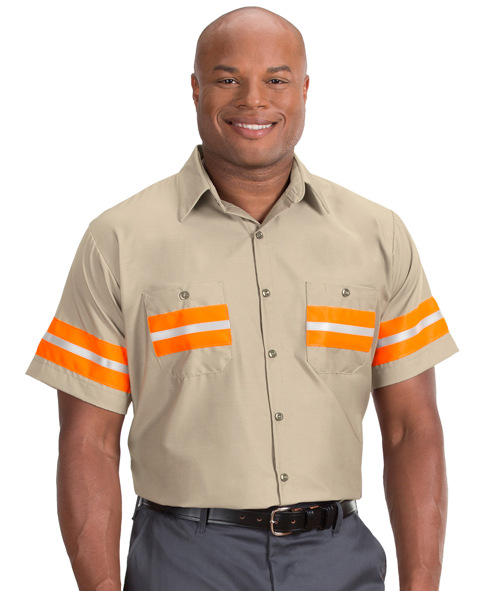 Spotlite LX® Enhanced Visibility Short Sleeve Work Shirts