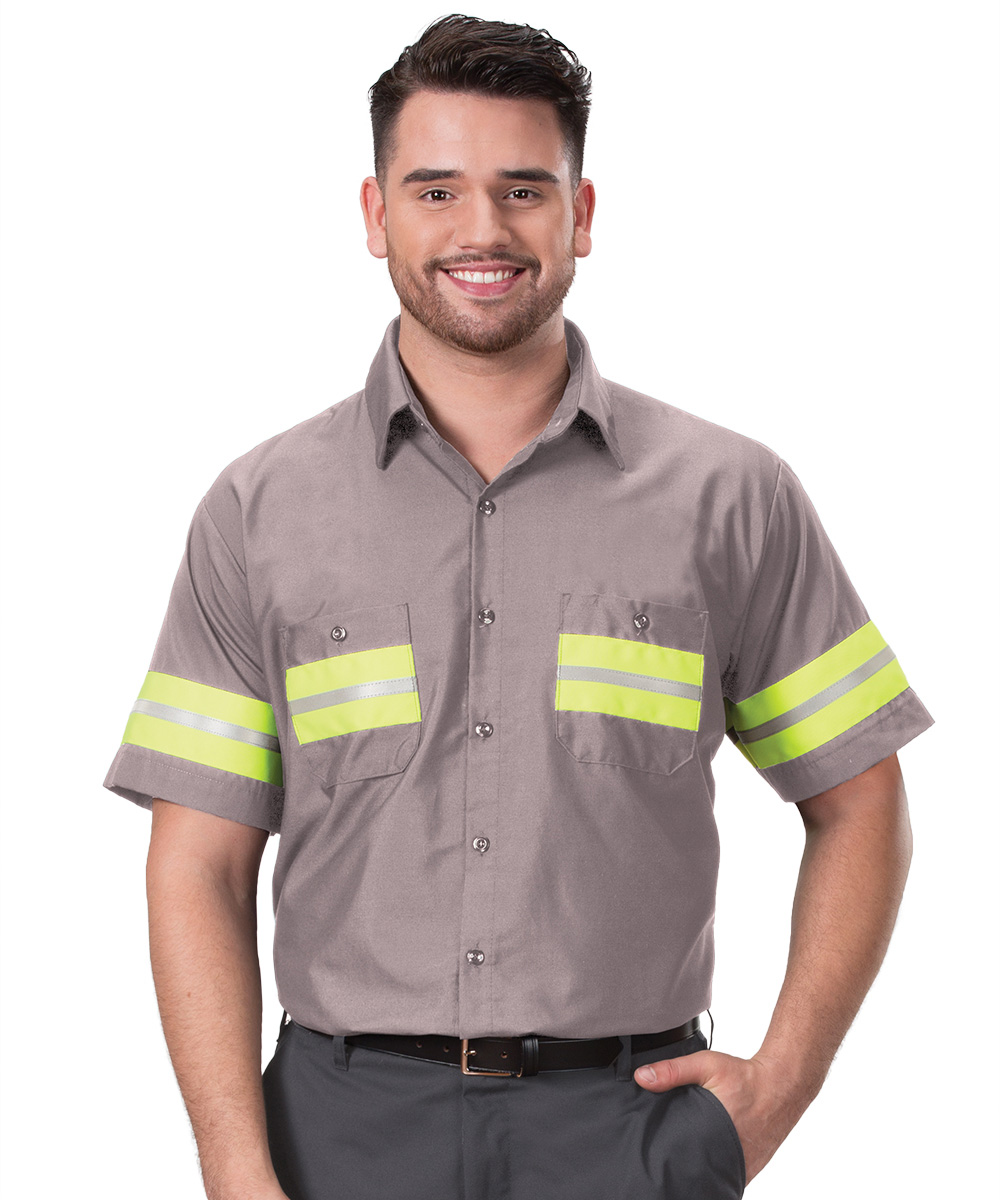 Spotlite LX® Enhanced Visibility Short Sleeve Work Shirts