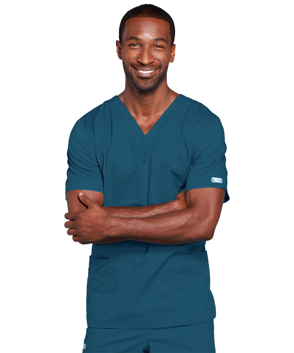 Unisex V-Neck Stretch Scrub Tops