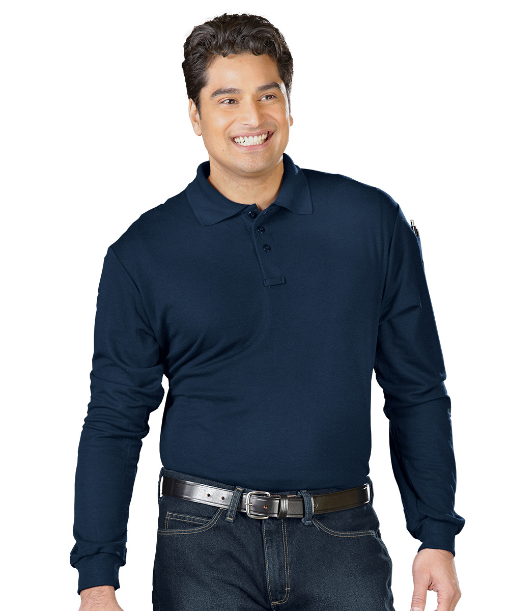Long Sleeve Flame Resistant Polos