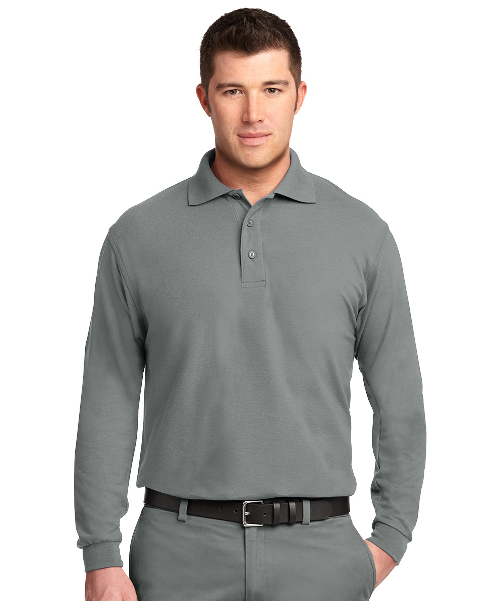 Silk Touch™ Long Sleeve Polos