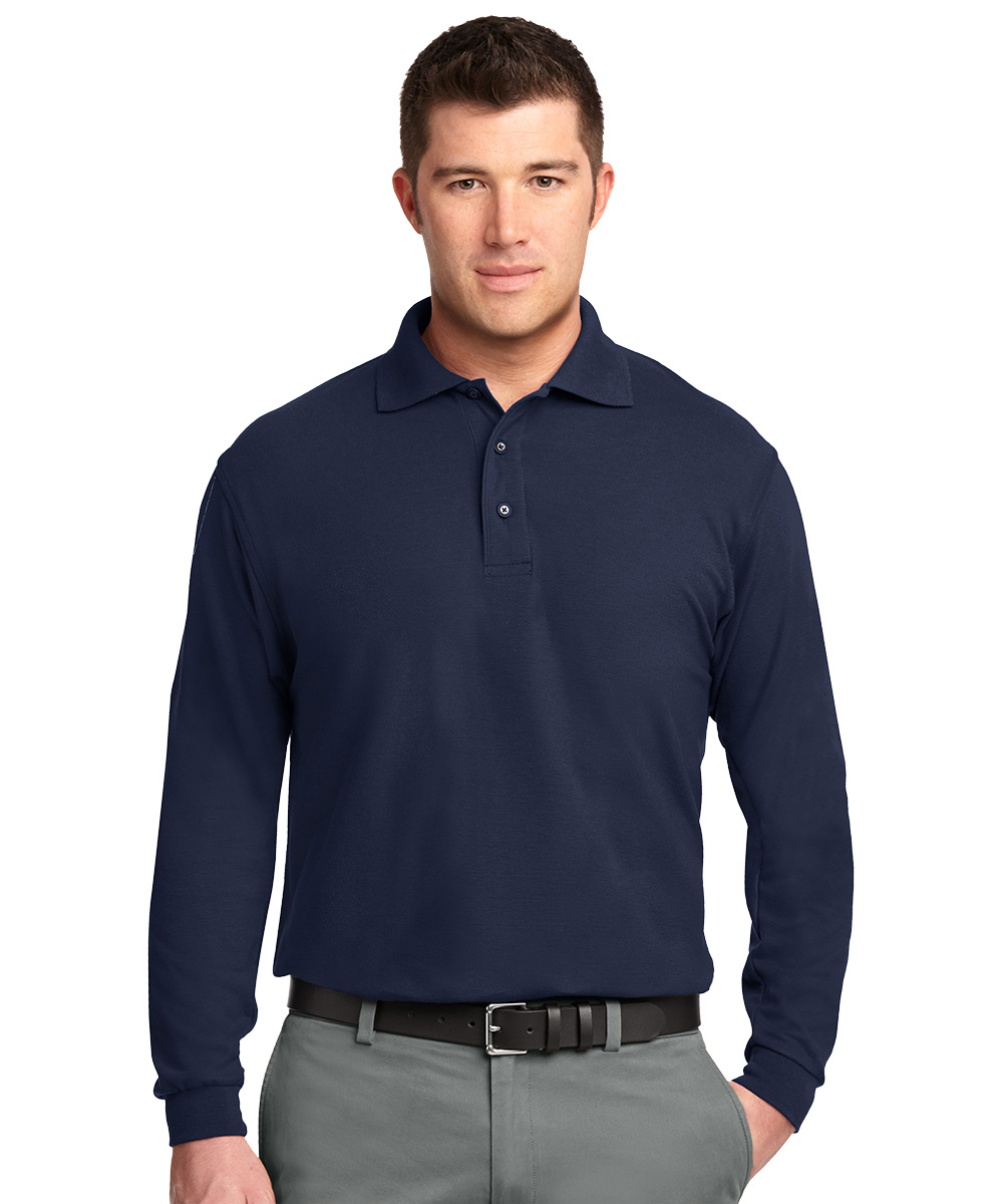 Silk Touch™ Long Sleeve Polos