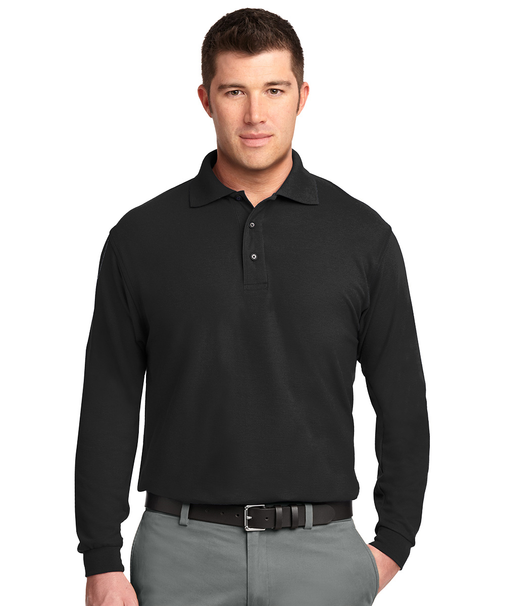 Silk Touch™ Long Sleeve Polos