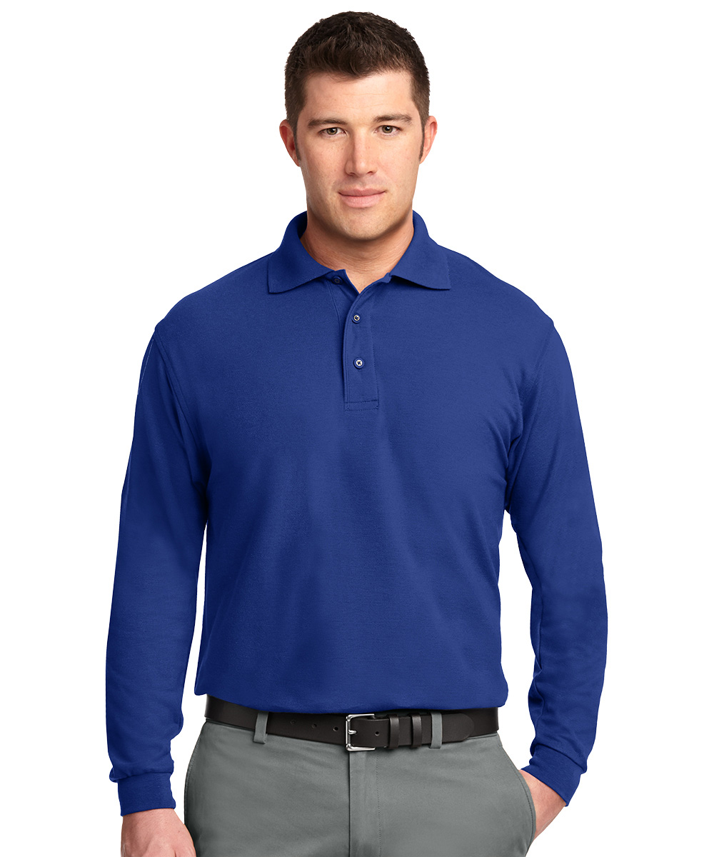 Silk Touch™ Long Sleeve Polos