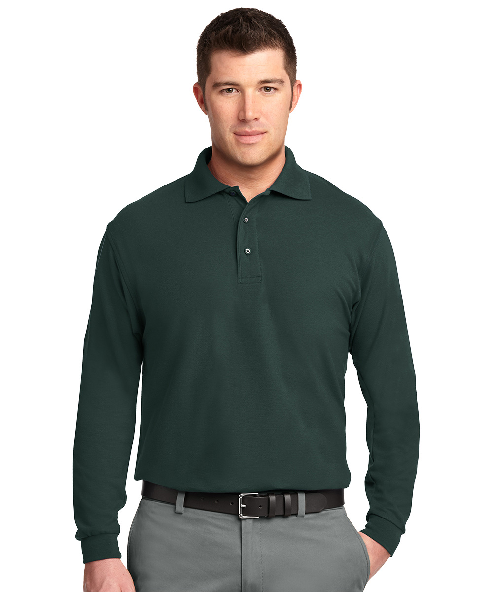 Silk Touch™ Long Sleeve Polos