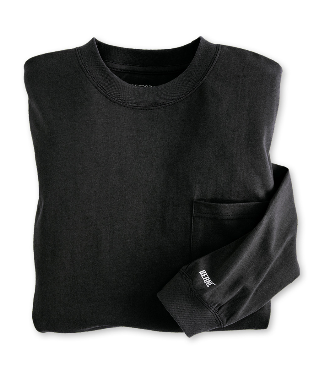 Berne® Heavyweight Long Sleeve Pocket T-Shirts