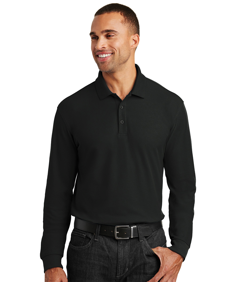 Core Classic Long Sleeve Piqué Polos