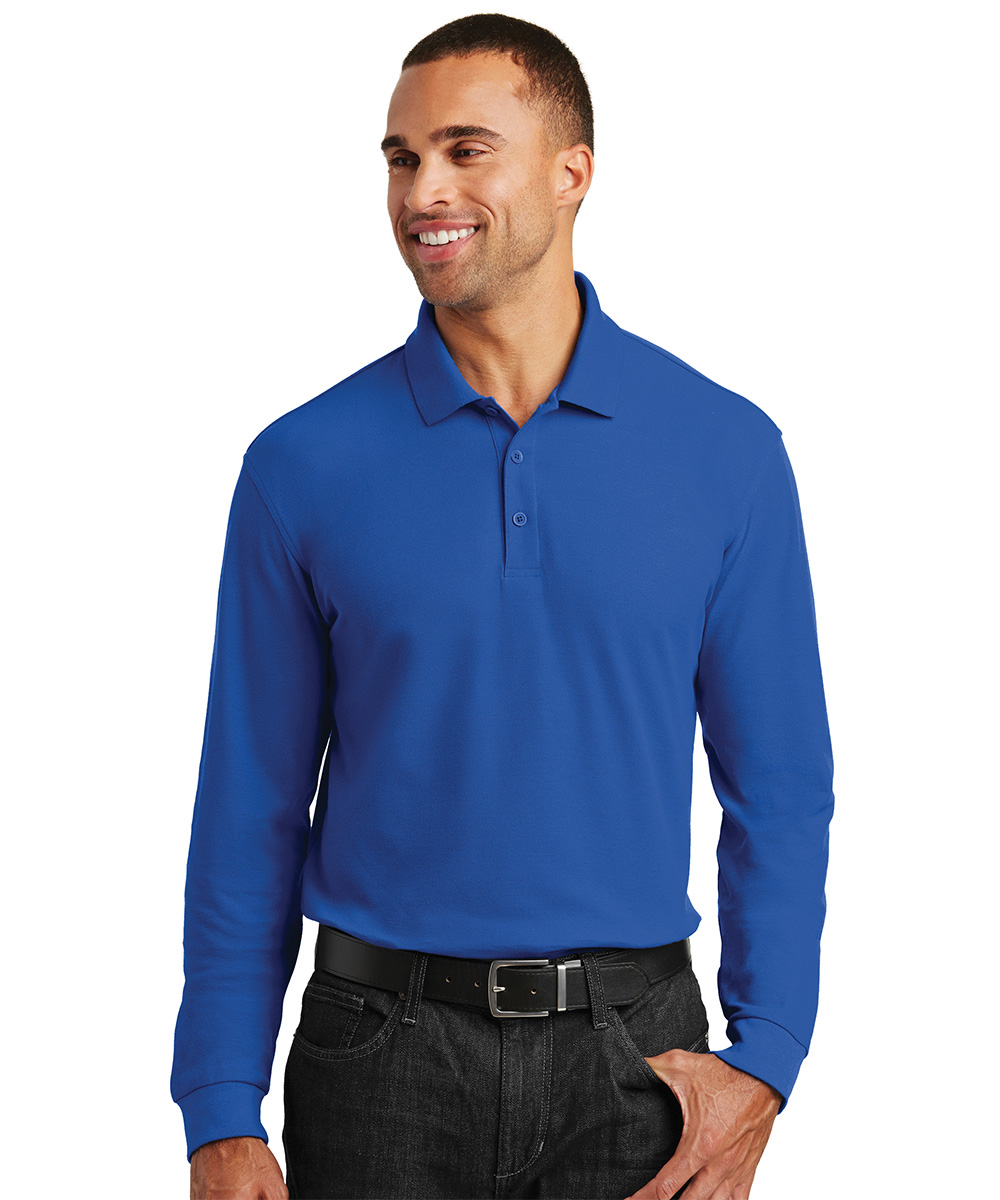 Core Classic Long Sleeve Piqué Polos
