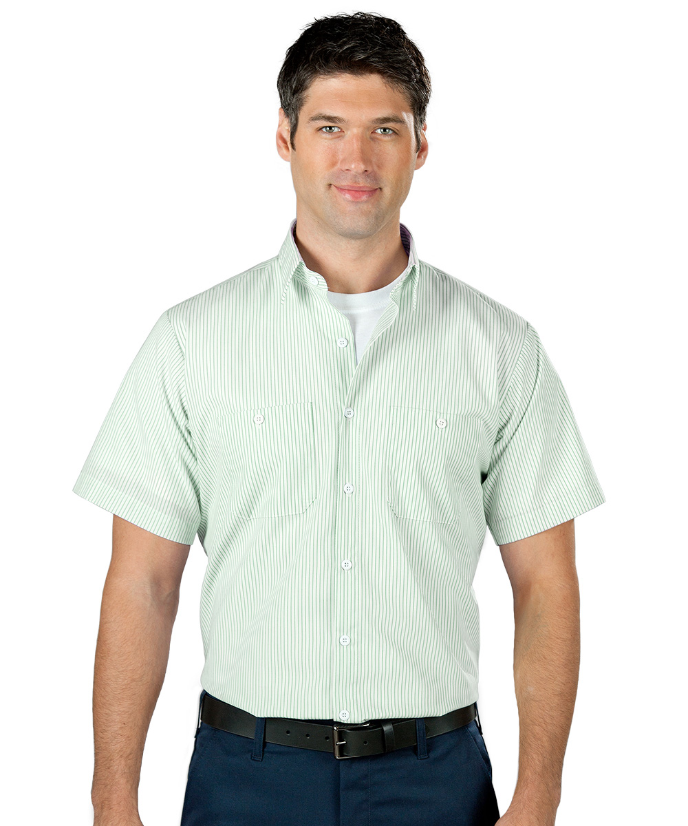 Thin Stripe Short Sleeve Shirts