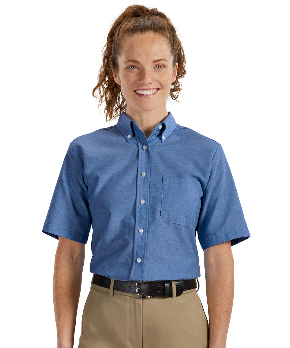 Women's Short Sleeve Oxfords