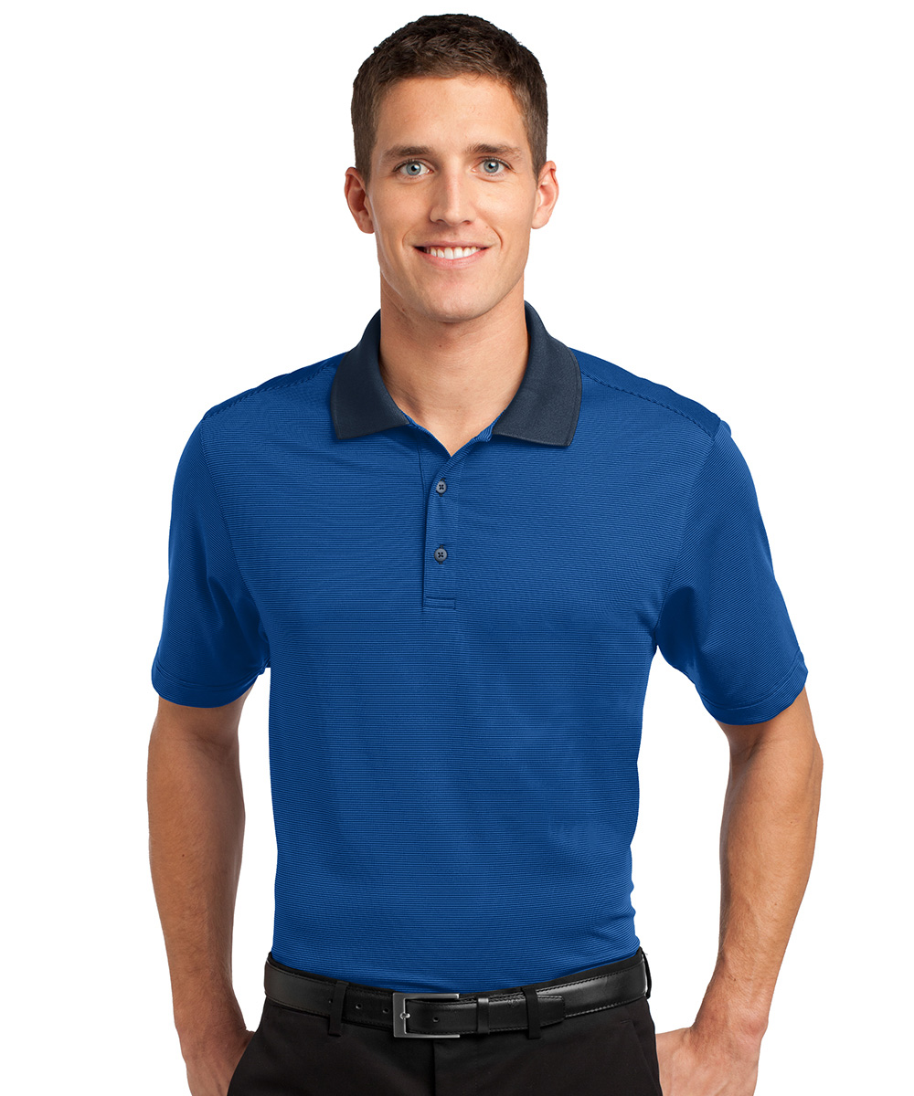 Port Authority® Fine Stripe Performance Polo