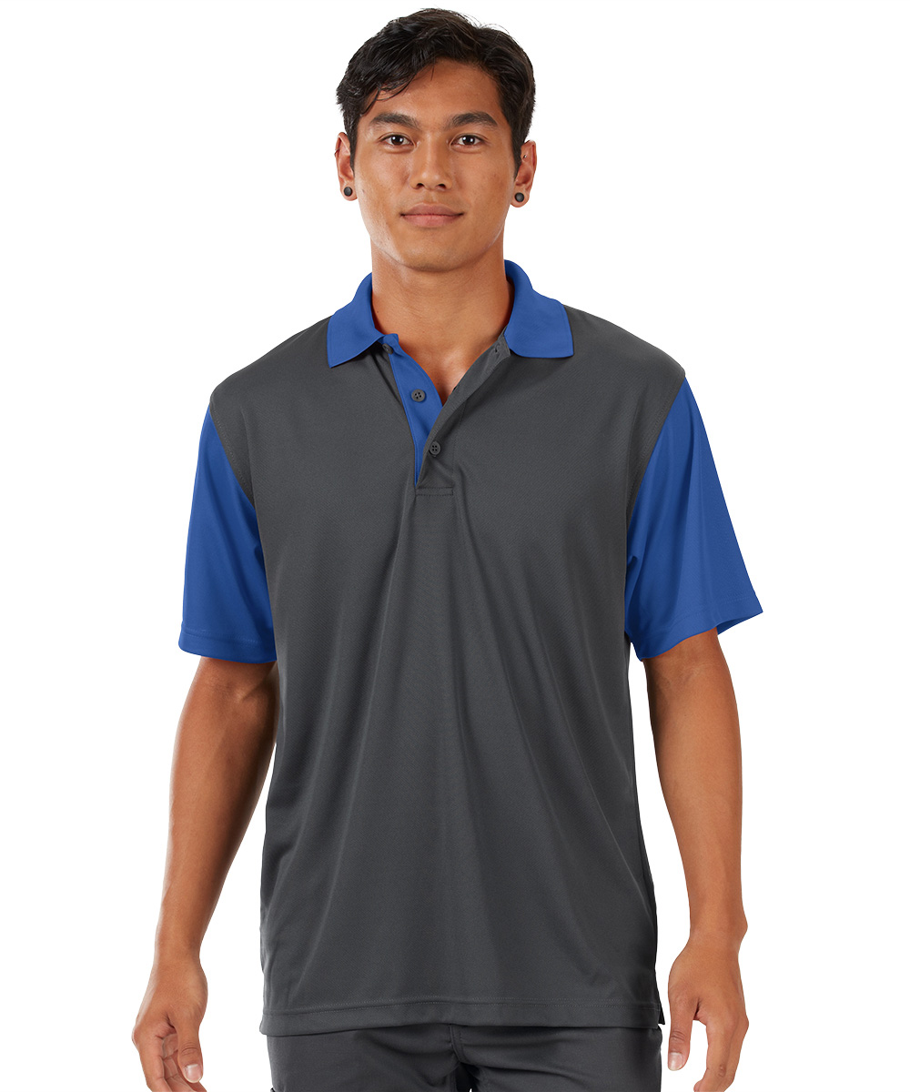 Performance Knit® Color-Block Polos