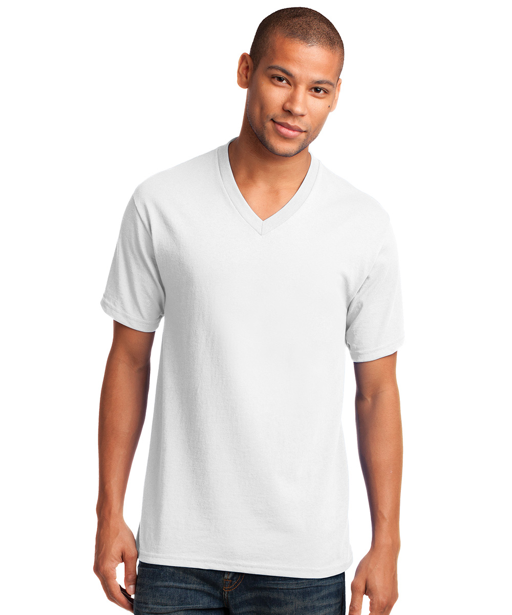 Men's Core Cotton V-Neck T-Shirts