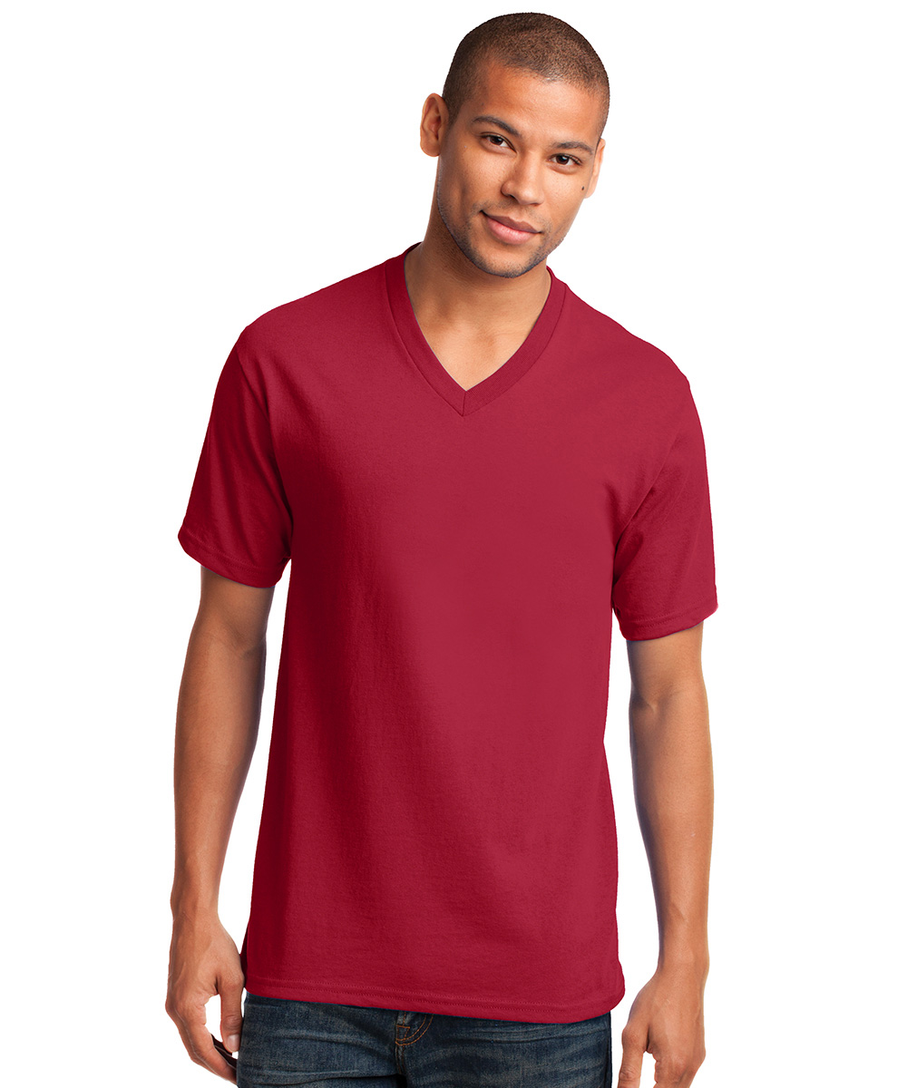 Men's Core Cotton V-Neck T-Shirts