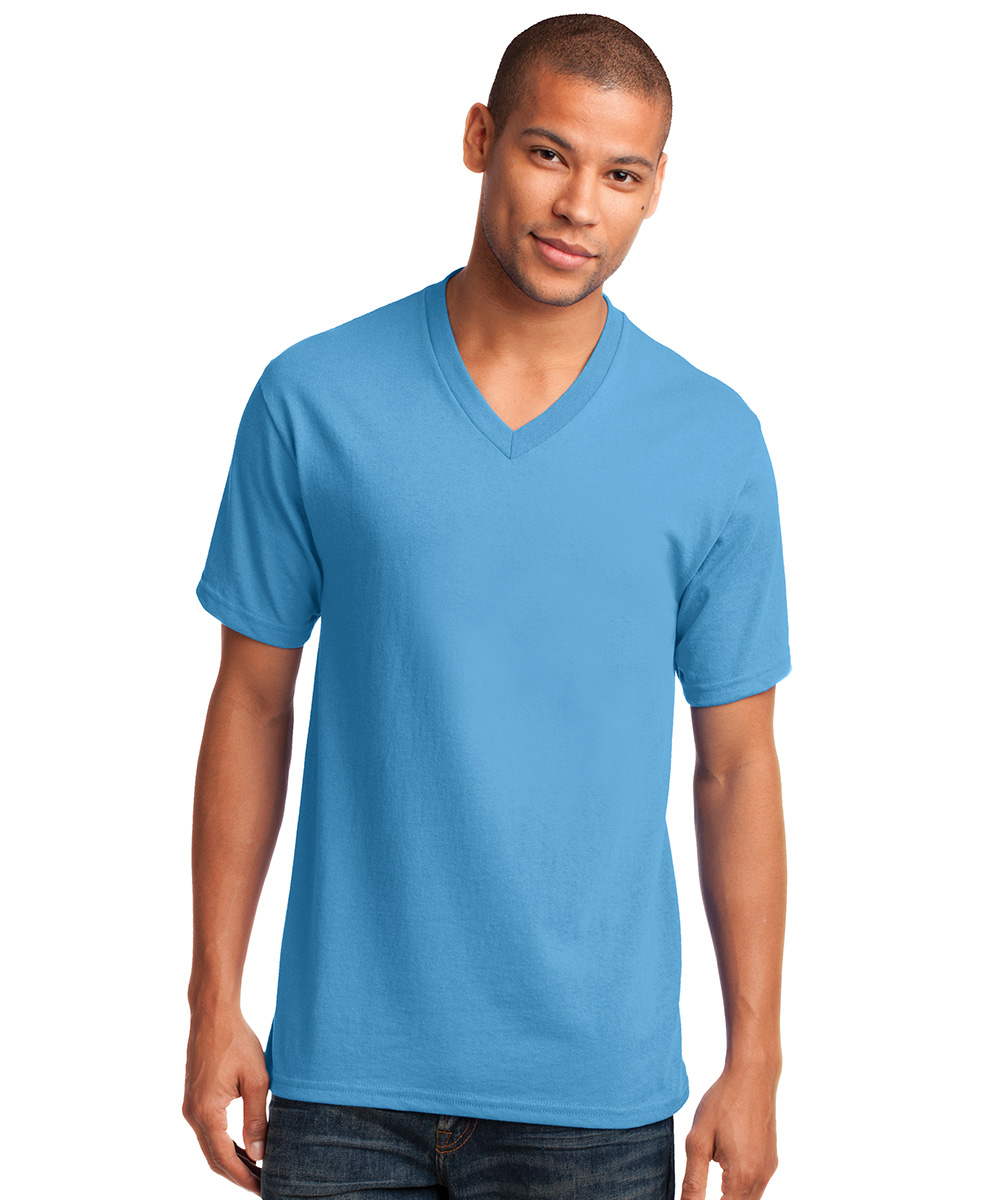 Men's Core Cotton V-Neck T-Shirts