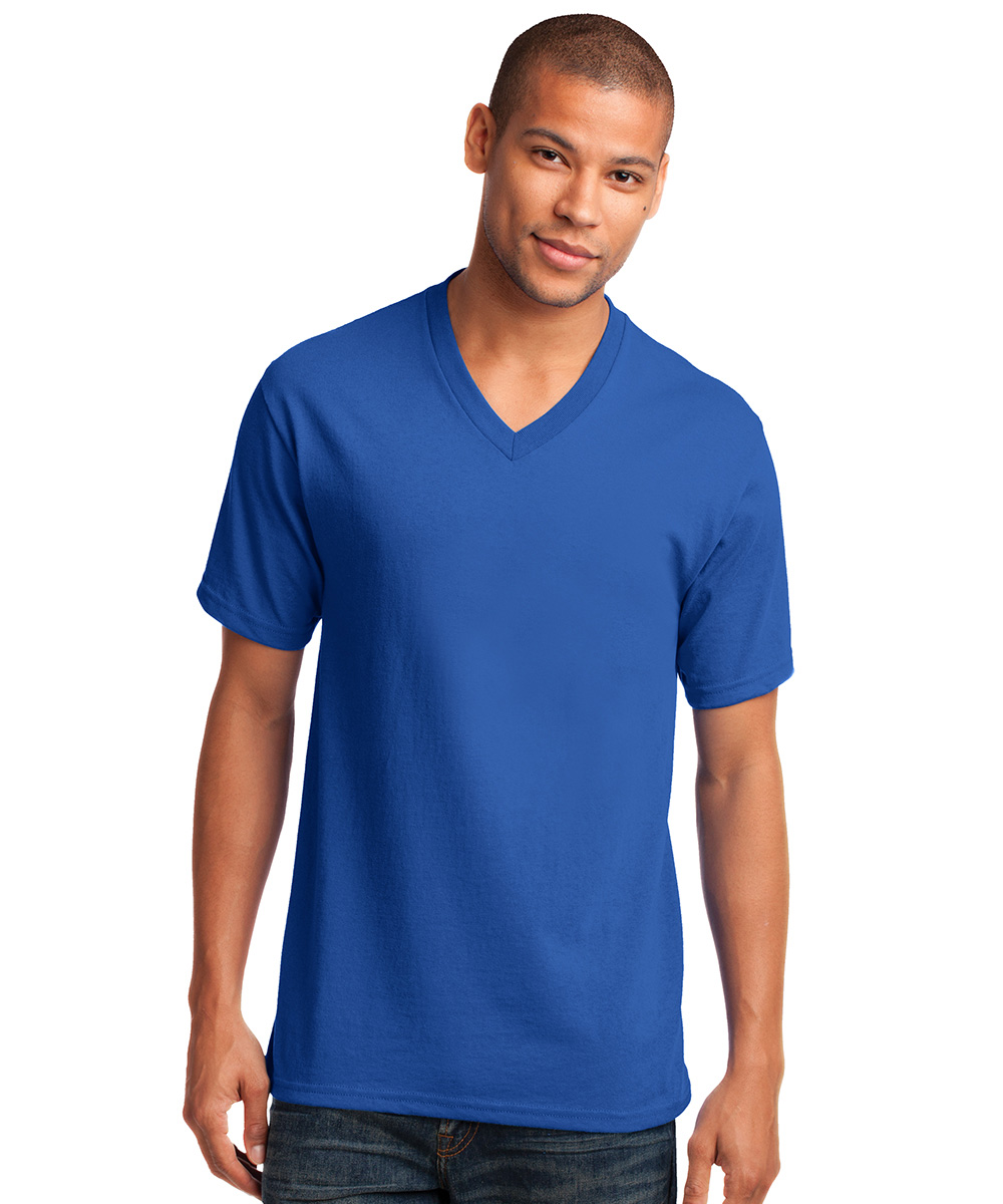 Men's Core Cotton V-Neck T-Shirts