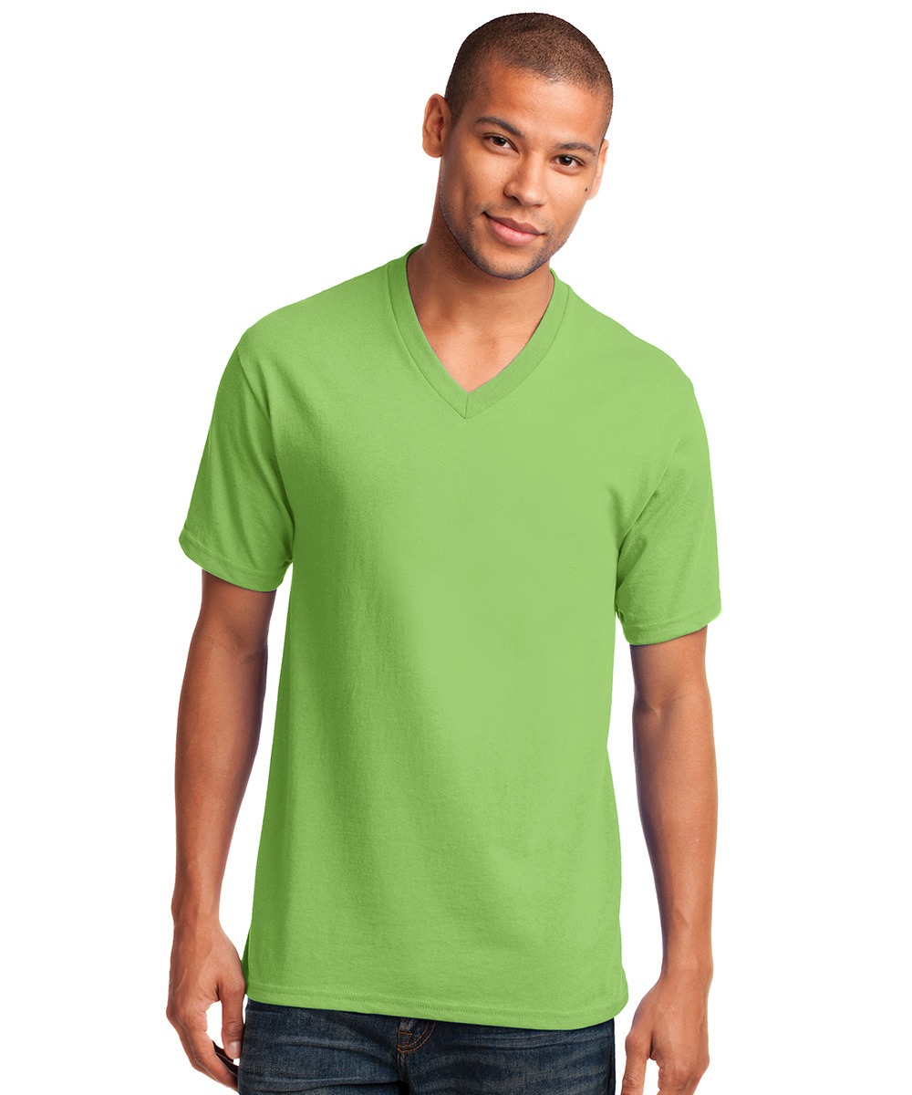 Men's Core Cotton V-Neck T-Shirts