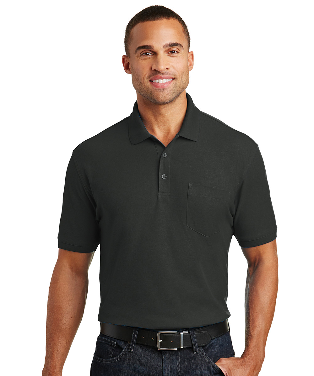 Core Classic Short Sleeve Piqué Polos with Pocket