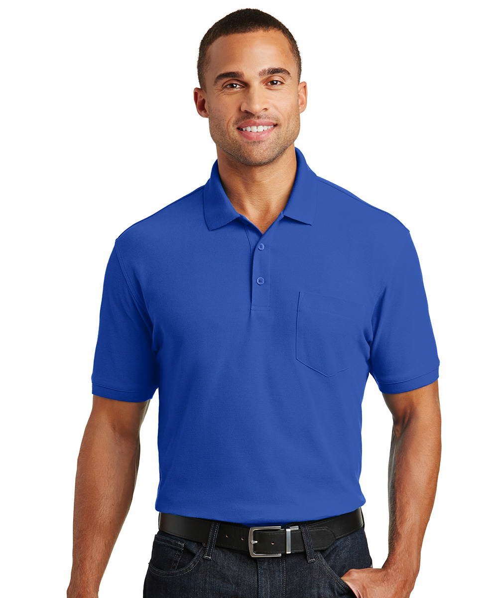 Core Classic Short Sleeve Piqué Polos with Pocket