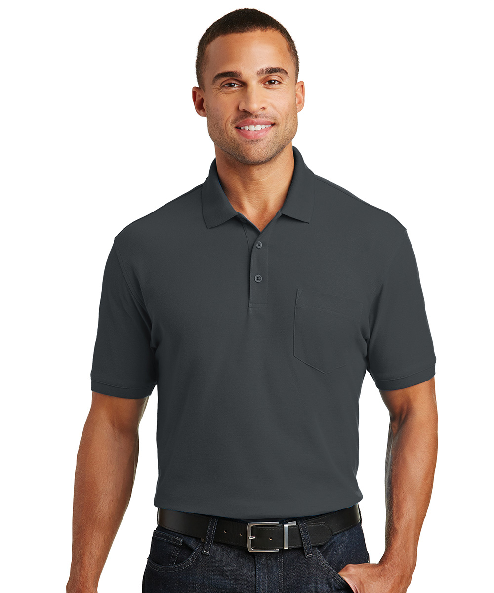 Core Classic Short Sleeve Piqué Polos with Pocket