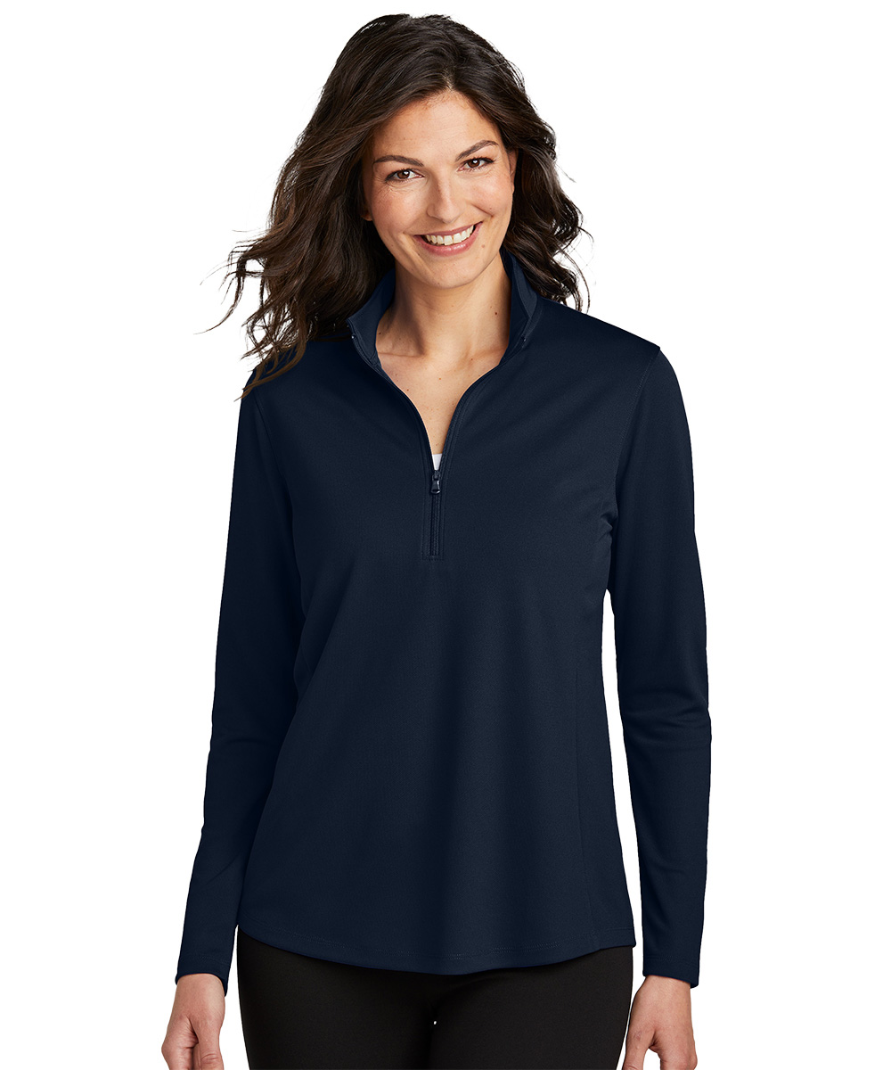 Port Authority® Dry Zone® Women’s UV Micro-Mesh 1/4-Zip Pullovers