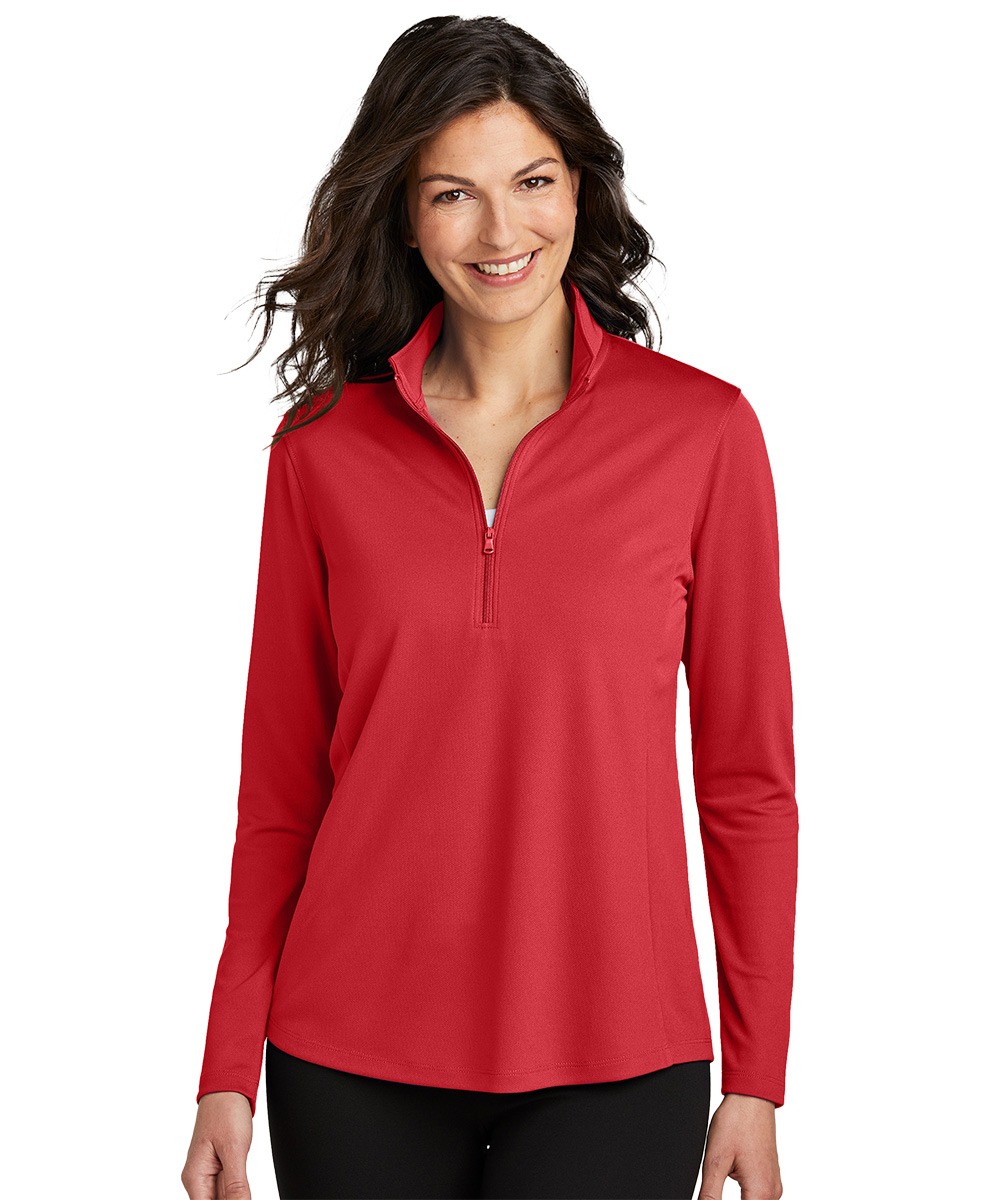 Port Authority® Dry Zone® Women’s UV Micro-Mesh 1/4-Zip Pullovers