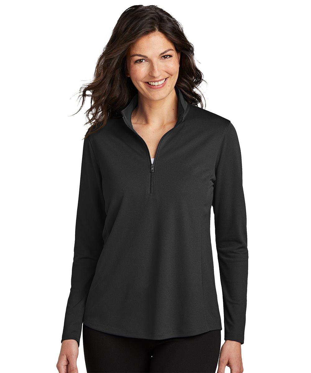 Port Authority® Dry Zone® Women’s UV Micro-Mesh 1/4-Zip Pullovers