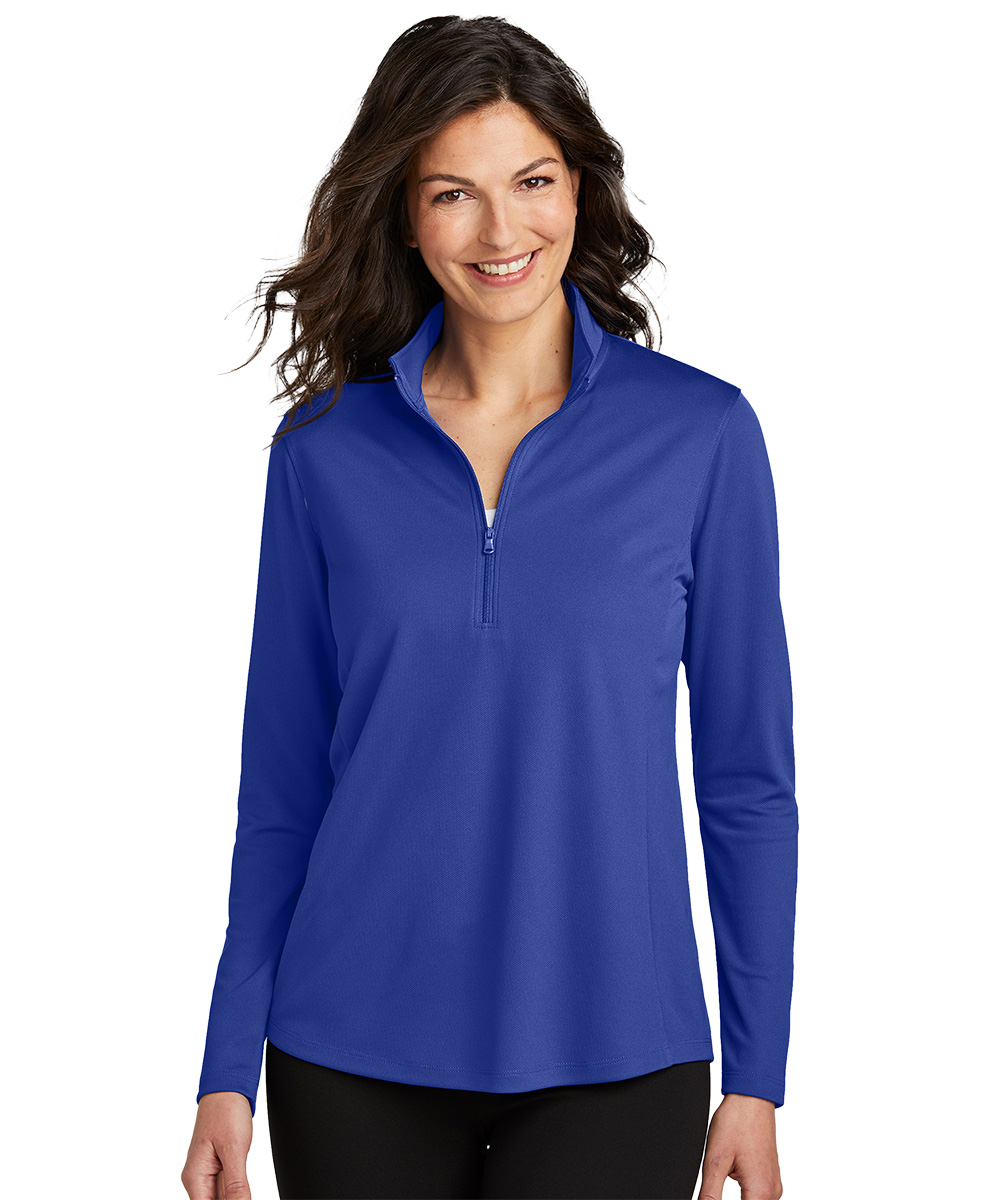 Port Authority® Dry Zone® Women’s UV Micro-Mesh 1/4-Zip Pullovers
