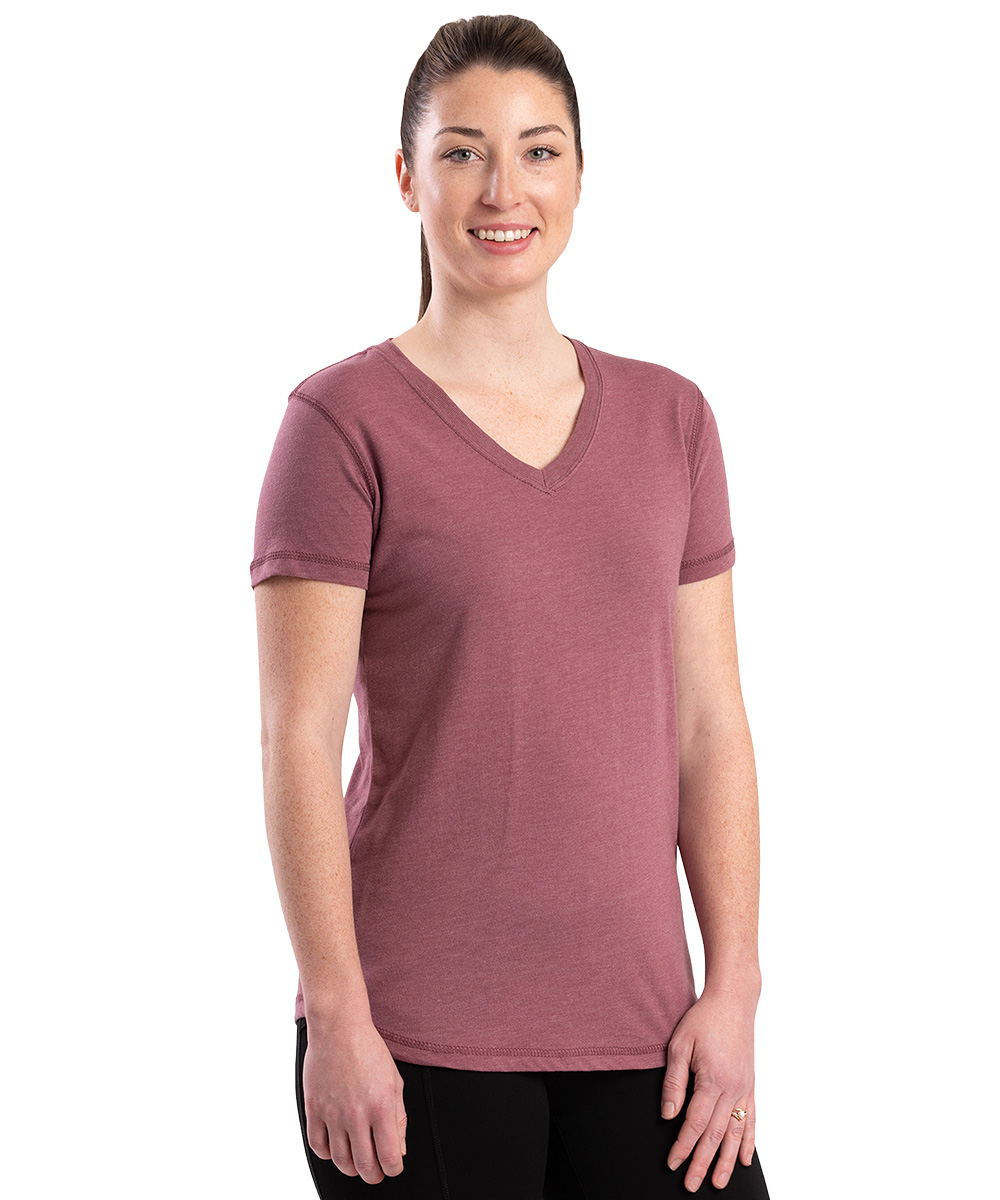 Berne® Women’s Performance V-Neck Short Sleeve T-Shirts
