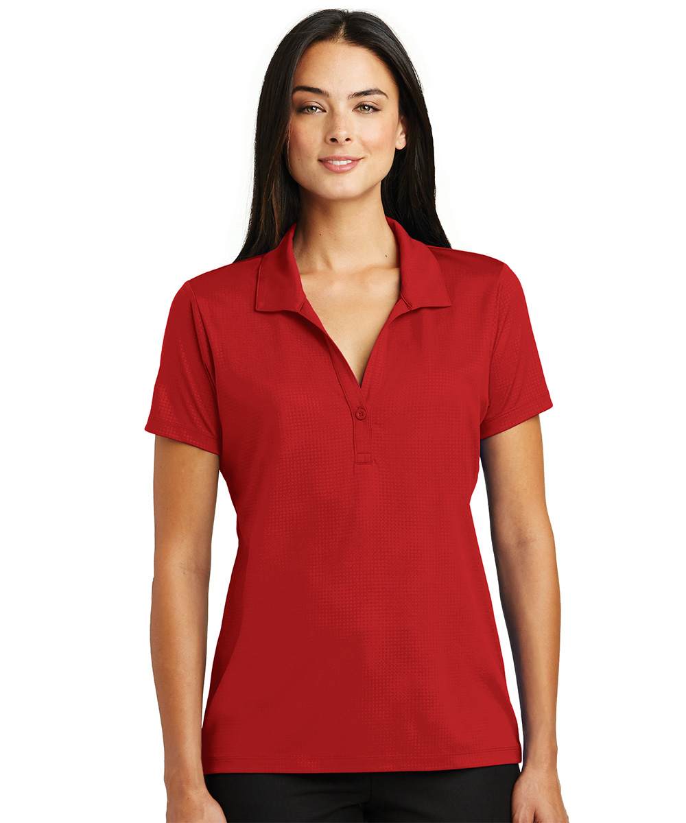 Women's Sport-Tek® Embossed PosiCharge® Tough Polos™
