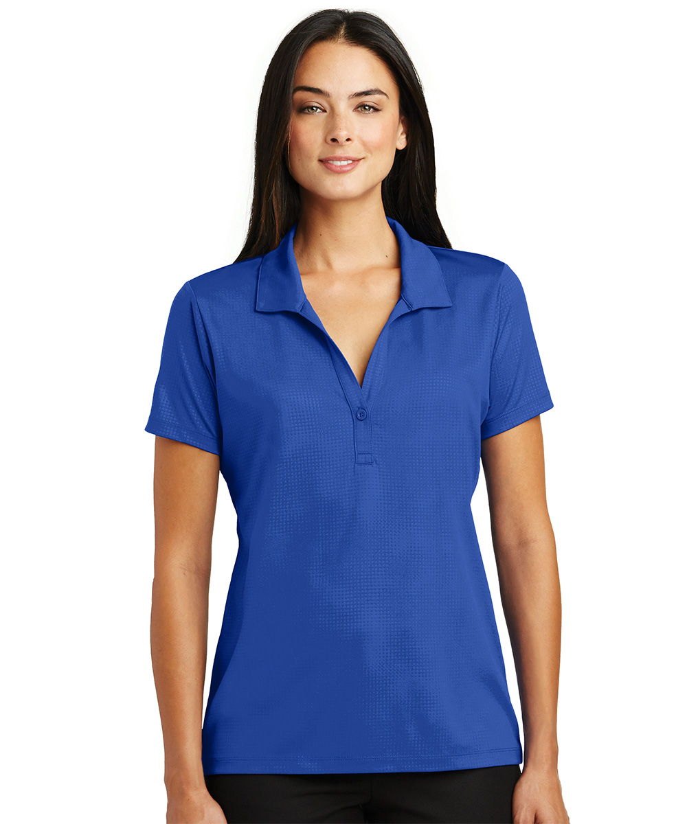 Women's Sport-Tek® Embossed PosiCharge® Tough Polos™