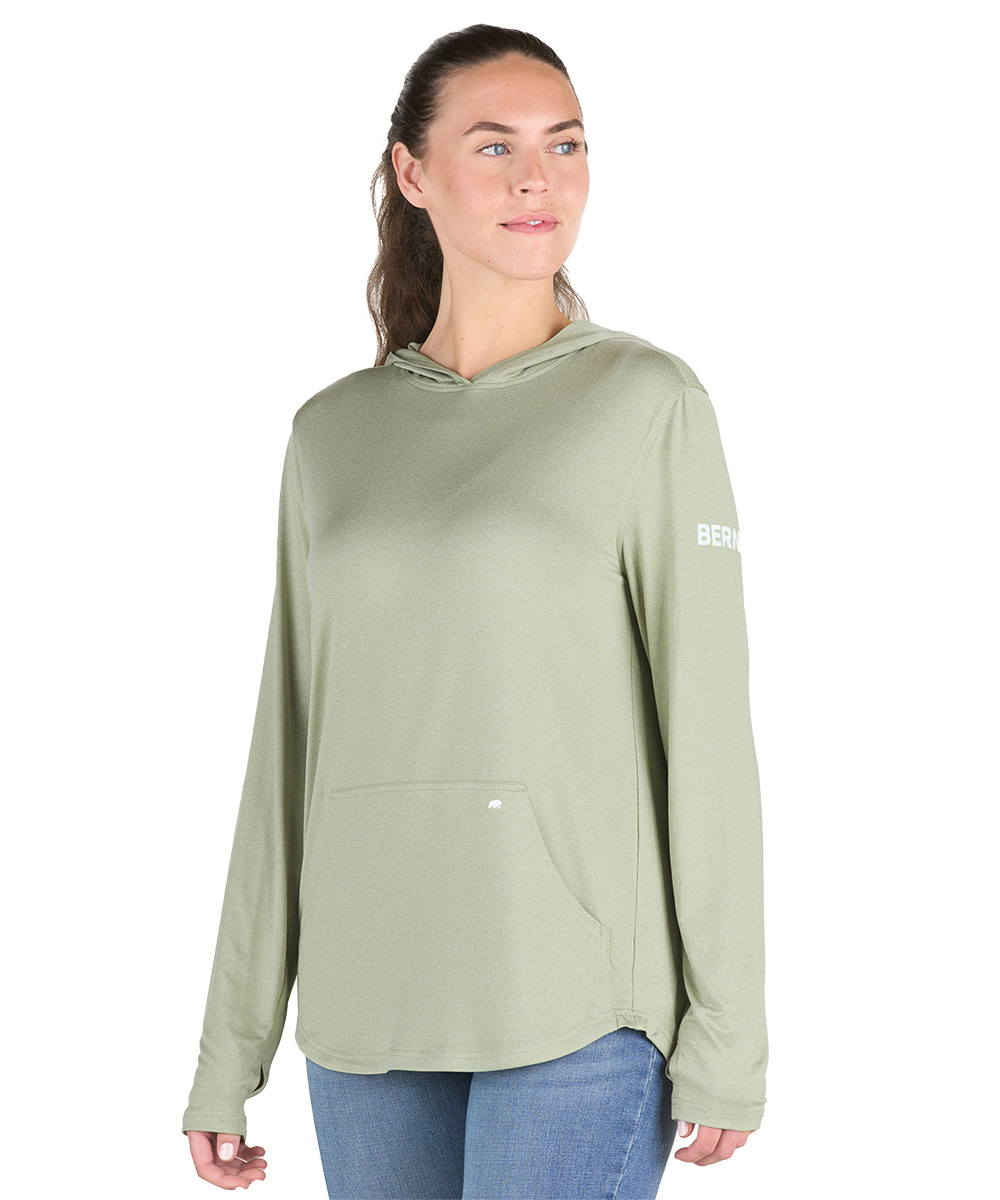 Berne® Women’s Long Sleeve Hooded UPF Sun Shirts
