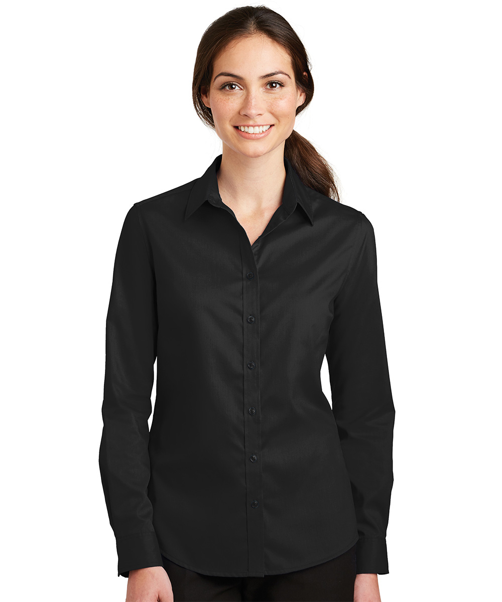 Women's SuperPro™ Twill Long Sleeve Shirts