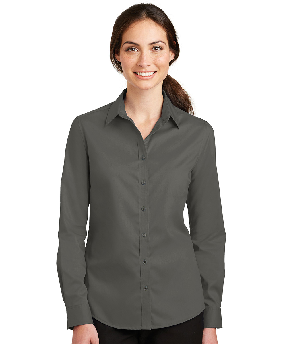 Women's SuperPro™ Twill Long Sleeve Shirts