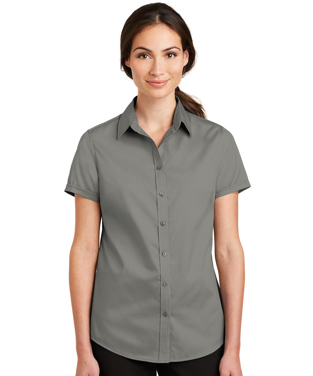 Women's SuperPro™ Twill Short Sleeve Shirts