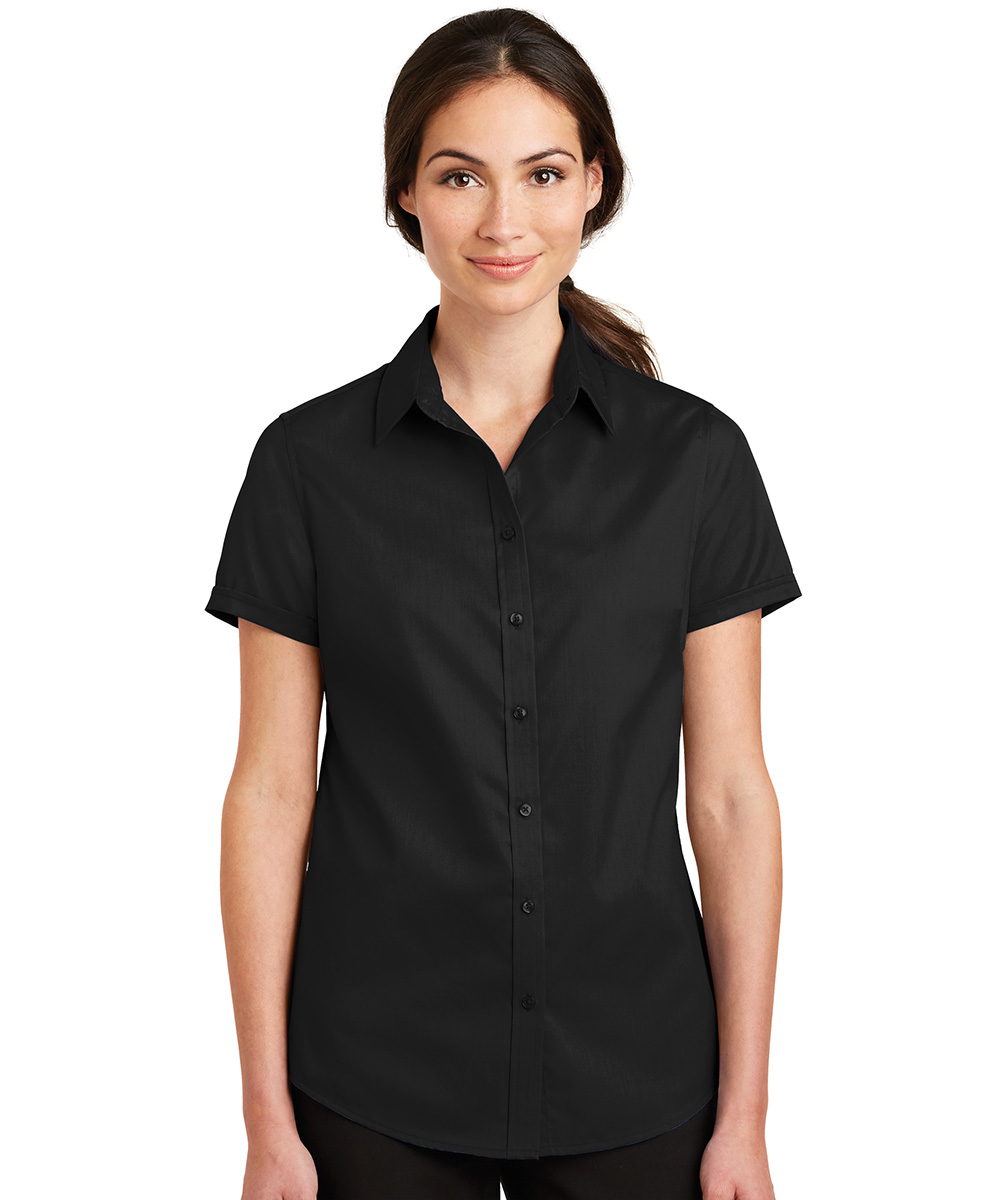 Women's SuperPro™ Twill Short Sleeve Shirts