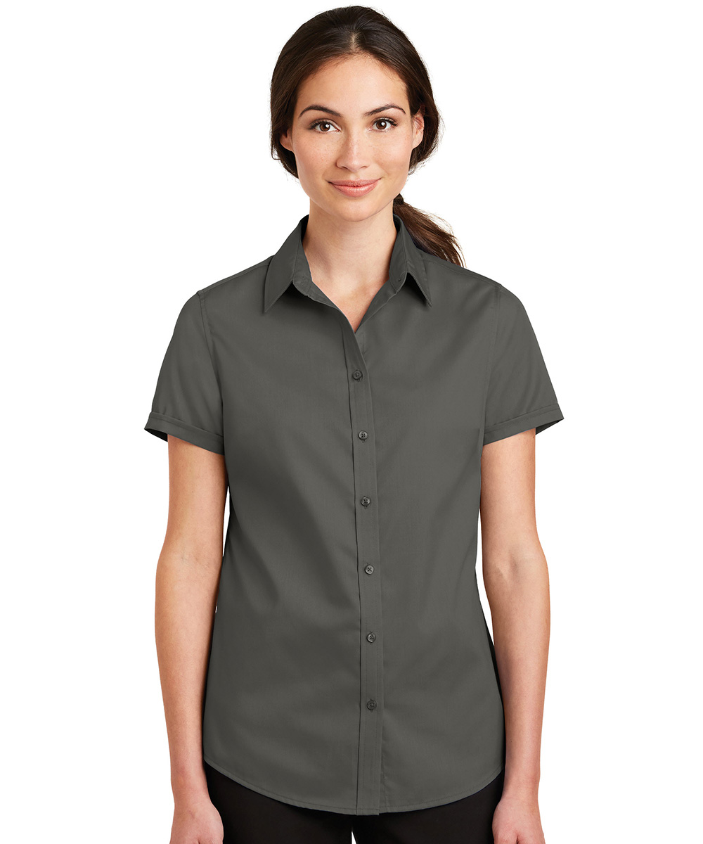 Women's SuperPro™ Twill Short Sleeve Shirts