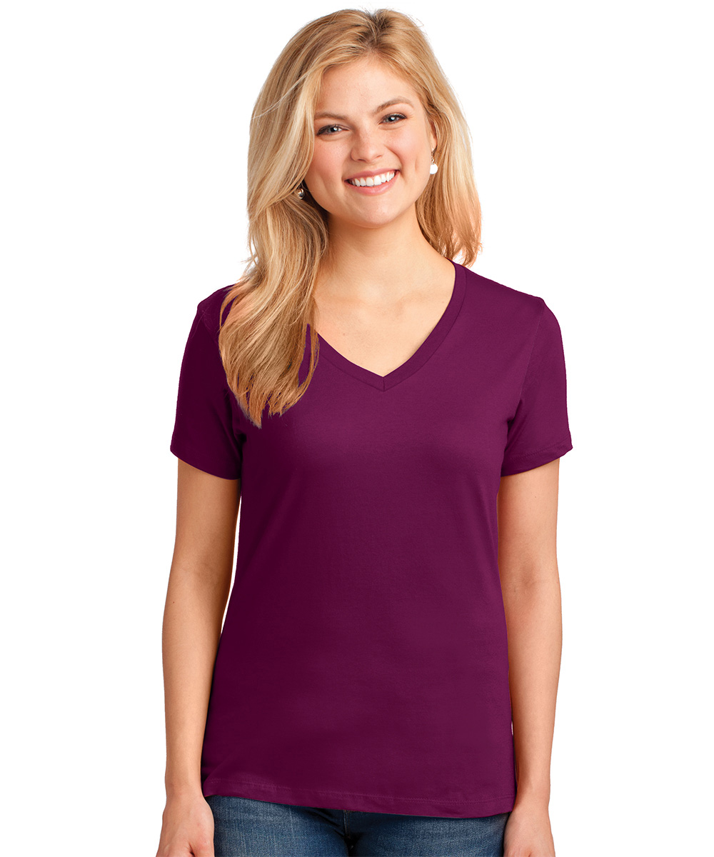 Women's Core Cotton V-Neck T-Shirts