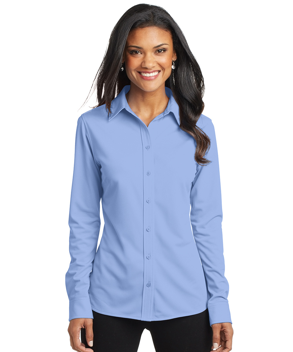 Women's Knit Dress Shirts