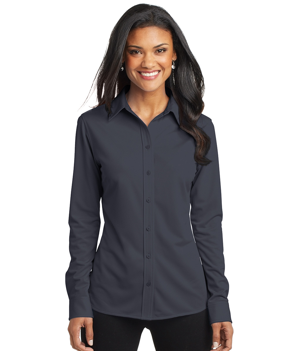 Women's Knit Dress Shirts