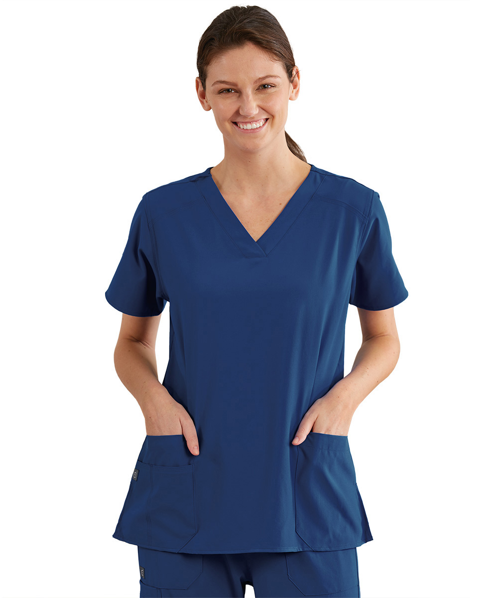 Women’s WonderWink INDY™ V-Neck Scrub Tops