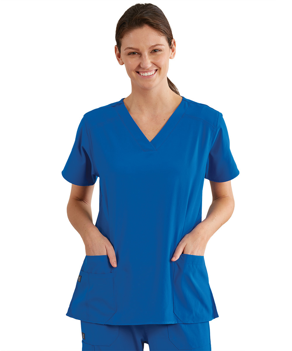 Women’s WonderWink INDY™ V-Neck Scrub Tops